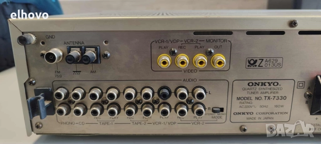 Ресивър Onkyo TX-7330#1, снимка 6 - Ресийвъри, усилватели, смесителни пултове - 51831718