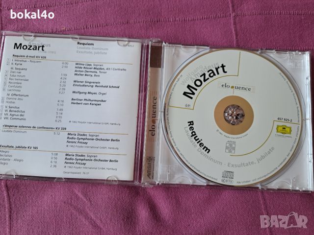 Mozart - Requiem, снимка 2 - CD дискове - 46550330