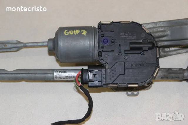 Моторче чистачки механизъм VW Golf 7 (2013-2017г.) мотор предни чистачки 5G1955023C / 5G1955119A, снимка 2 - Части - 50312810