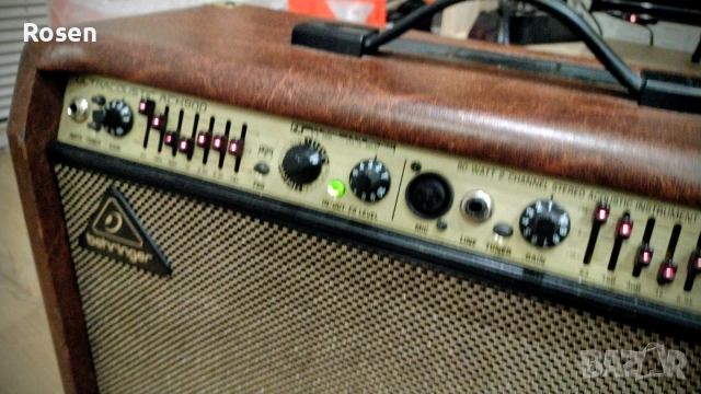 Продавам: Ел.акустично кубе Беринджър ACX 90w Класика в жанра,много пазено!..Цената е в лева!🔥.., снимка 3 - Китари - 52674518