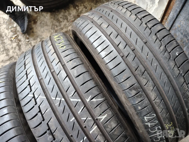 4бр.летни гуми CONTINENTAL 225 55 19 DOT20 цена за брой, снимка 4 - Гуми и джанти - 51277590