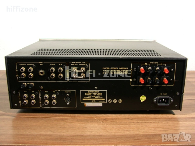 Усилвател   Pioneer sa-7500 , снимка 6 - Ресийвъри, усилватели, смесителни пултове - 53694132