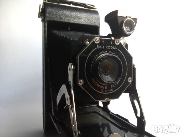 Kodak No. 1 фотоапарат Brownie Pliant Six-16 от 1934г, снимка 7 - Антикварни и старинни предмети - 46655768