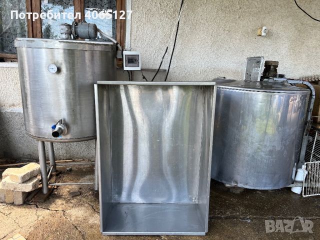 Пастьоризатор, хладилна вана, снимка 1 - Стоки за селкостопански - 45265167
