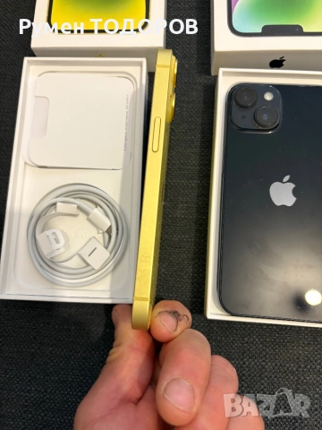 Iphone 14, жълт/черен, снимка 16 - Apple iPhone - 52890433