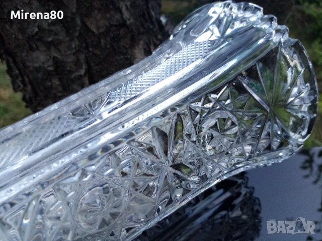 Кристална ваза, снимка 6 - Вази - 51435976