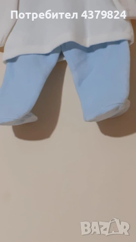 Нов  немски комплект  «OVS» за момченце р.62 см, от две части, плюшен, с этикет, снимка 5 - Комплекти за бебе - 53459049