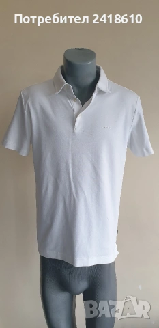 Hugo Boss Palosh 30 Pima Cotton Slim Fit Mens Size M НОВО! ОРИГИНАЛ! Мъжка Тениска!