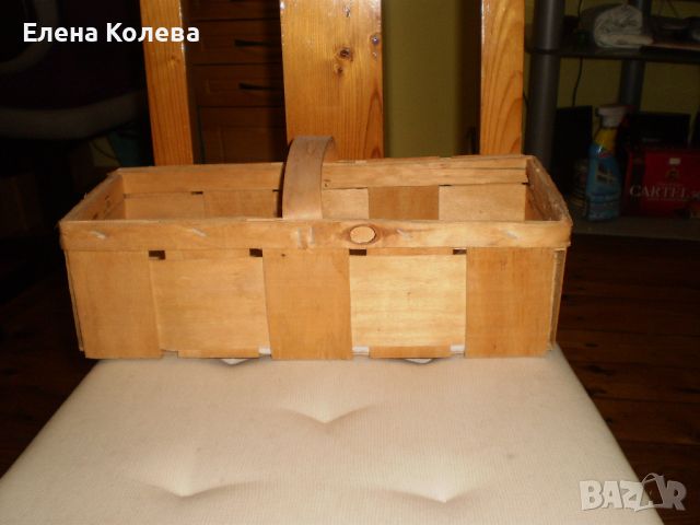 Малки дървени щайги и кошници, снимка 3 - Други стоки за дома - 34581053
