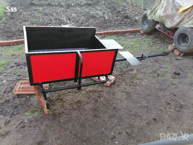 Ремарке за мотофреза със спирачки , снимка 3 - Градинска техника - 53051571