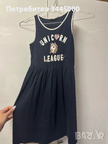 Детска рокличка с еднорог, 8-10г., снимка 2 - Детски рокли и поли - 50414348