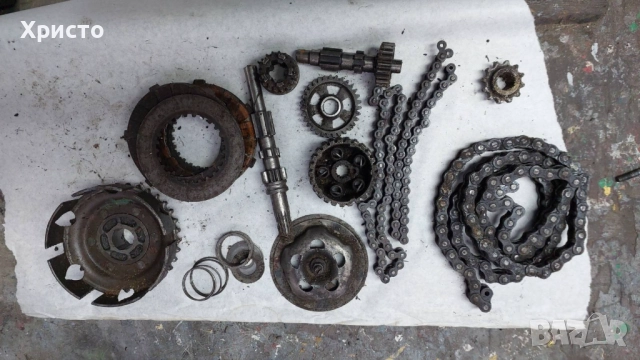 Части за мотоциклет (MZ125, MZ150, ETZ150) + двигател Киевка , снимка 2 - Части - 23594085