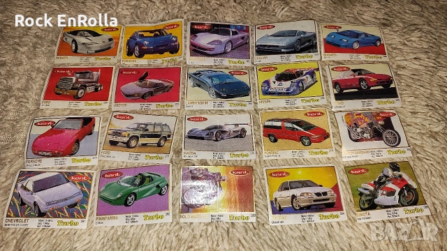 TURBO картинки, непълни серии ! , снимка 6 - Колекции - 53931079