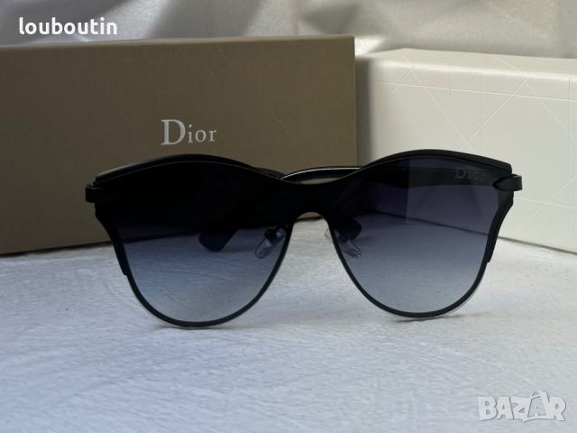 Dior 2024 дамски слънчеви очила котка, снимка 7 - Слънчеви и диоптрични очила - 45162774