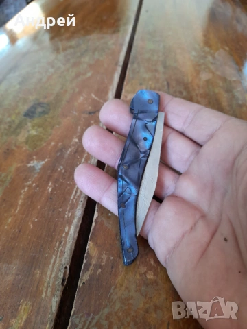 Стар джобен нож,ножче,ножка #177, снимка 2 - Други ценни предмети - 53445495