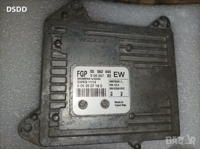 Компютър двигател / ECU 55562444 5WK91114 за Opel Zafira B, Vectra C 2.2 Direct, снимка 1 - Части - 49219748