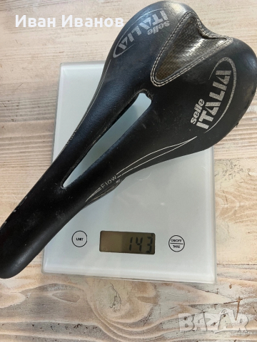 Карбонова седалка SELLE ITALIA FLOW SLR, снимка 9 - Аксесоари за велосипеди - 52421313