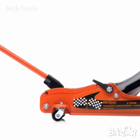 Нископрофилен хидравличен крик тип крокодил KRAFT&DELE, 2.5 T, 80 – 360 мм, снимка 6 - Други инструменти - 47613260