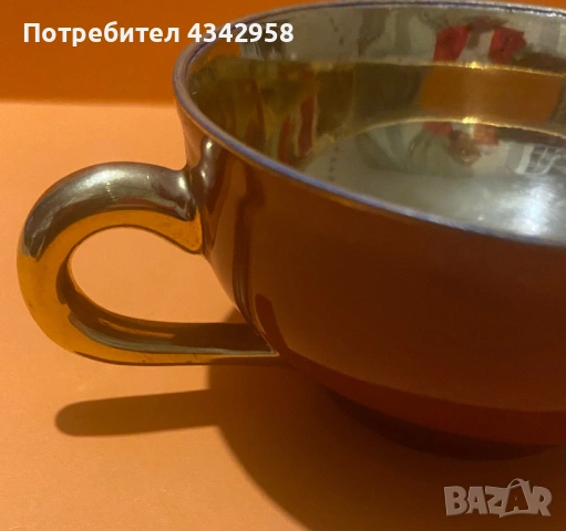  🟠 Винтидж порцеланова чашка Qualitas – Германия / Бавария. 1930 г. , снимка 4 - Антикварни и старинни предмети - 53730327
