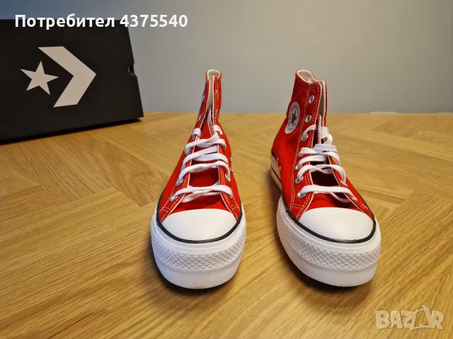 Кецове Converse Chuck Taylor All Star Lift Platform , снимка 2 - Кецове - 49021621