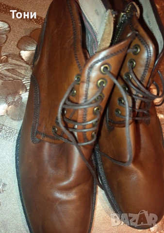 FLORSHEIM 1892 USA ORIGINAL Нови Мъжки Боти Изцяло от Естествена Кожа 44, снимка 14 - Мъжки боти - 53624998