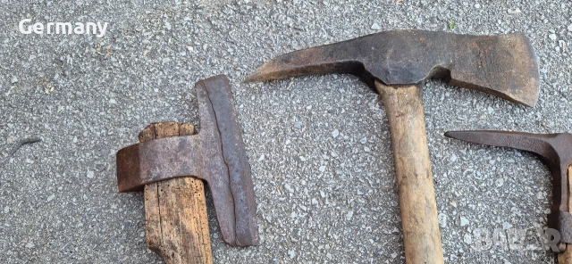 стара немска брадва, снимка 6 - Антикварни и старинни предмети - 52859165