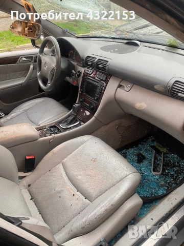 На части може и цяла  Mercedes w203/ C320.218к.с / Бензин автомат / С перфектен мотор и скорости мож, снимка 4 - Автомобили и джипове - 52309452