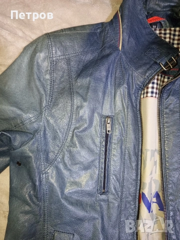 Кожено яке от естествена кожа"DONAR", снимка 3 - Якета - 53494929