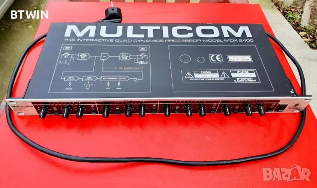 Динамичен процесор - Behringer Multicom - MDX 2400 ( Germany ) ! , снимка 7 - Ресийвъри, усилватели, смесителни пултове - 47521851