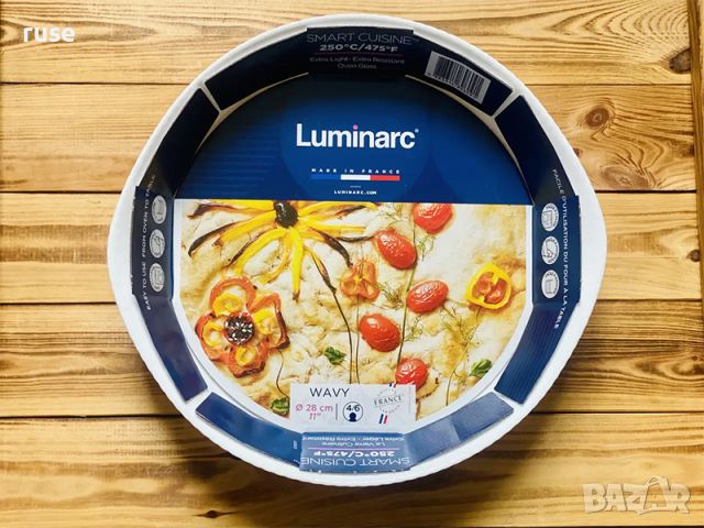 НОВИ! Тава 28см Luminarc Smart Cuisine Wavy, снимка 11 - Съдове за готвене - 45780205