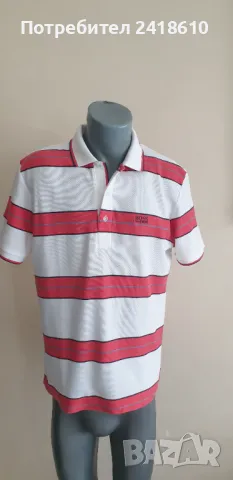 Hugo Boss Paddy 1 Pique Cotton Modern Fit  Mens Size L НОВО! ОРИГИНАЛ! Мъжка Тениска!, снимка 9 - Тениски - 46928422