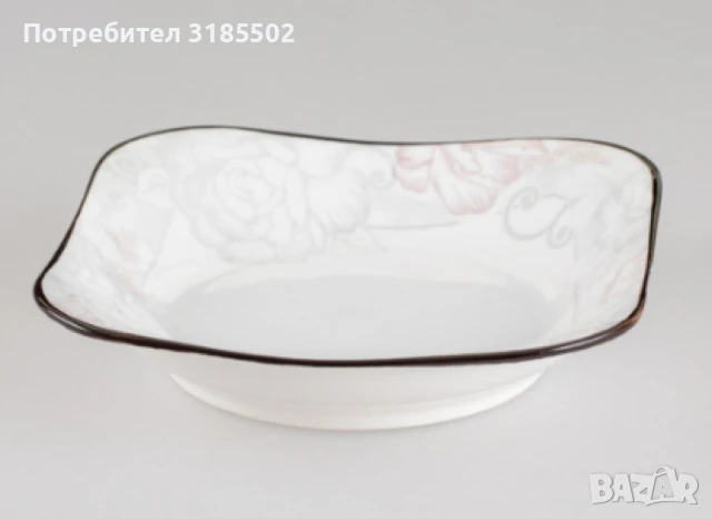 Елегантна керамична чиния, снимка 5 - Чинии - 51393924