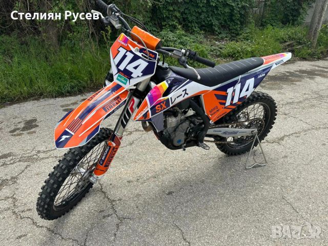 Ktm SXF 350 60k.c    4t - цена 11 800 лв моля БЕЗ бартери / БЕЗ лизинг ПО КУРИЕР НЕ СЕ ИЗПРАЩА -4 та, снимка 2 - Мотоциклети и мототехника - 45433481