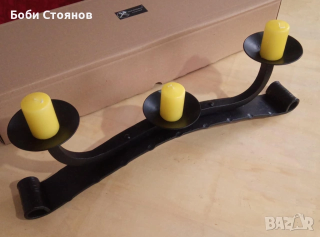 Свещник за маса, снимка 2 - Други - 53373882