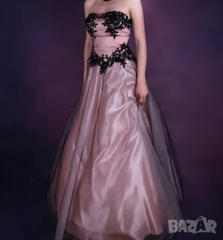 бална рокля за момиче 168см 54кг S M обличана един път , снимка 2 - Рокли - 49748392