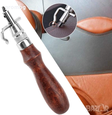 кожарски регулируем резец за канал с 5 приставки, , снимка 6 - Други инструменти - 26311174