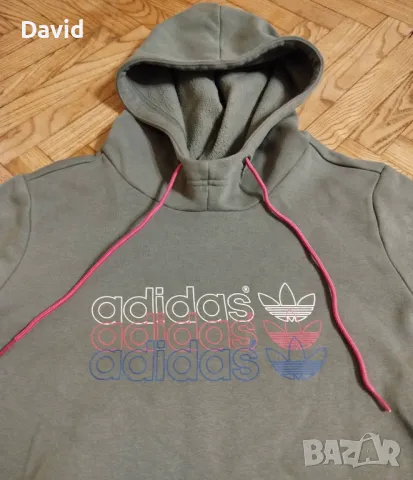 Оригинален дамски суичър Adidas Hoodie Multicolour, снимка 3 - Суичъри - 49411502