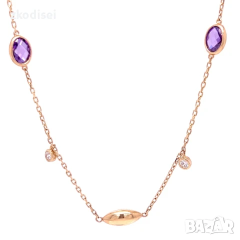 Златнo колие 5,92гр. 42,0см. 14кр. проба:585 модел:32220-6