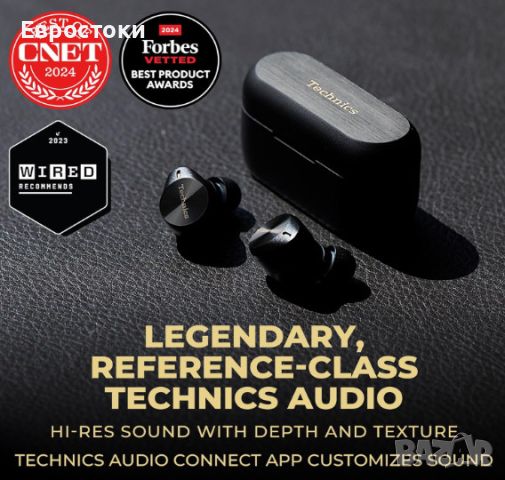 Безжични слушалки Technics EAN-AZ80, In-Ear, True Wireless, Hybrid Noise Cancelling, Multipoint, снимка 3 - Bluetooth слушалки - 46760505