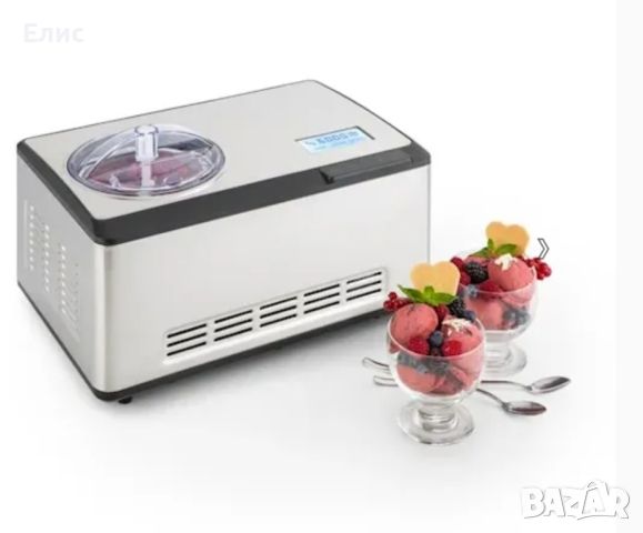 Dolce Bacio, устройство за правене на сладолед, компресор, LCD дисплей, панел с докосване, снимка 3 - Други - 45527141