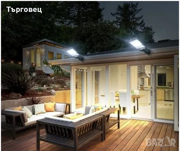 Соларна Led Лед лампа , 108 COB Led с дистанционно, снимка 11 - Външни лампи - 45218395