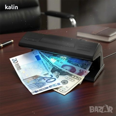 Детектор за банкноти 318, UV фенер, 220VAC, 4W, снимка 4 - Друго търговско оборудване - 53419390