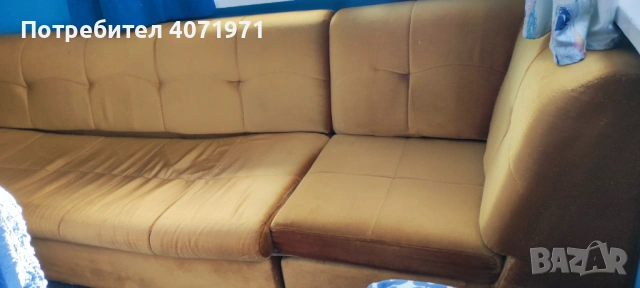 Подарявам диван с ъглов модул в Троян