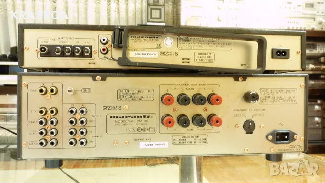 MARANTZ PM45 & ST-35, снимка 7 - Ресийвъри, усилватели, смесителни пултове - 46888584