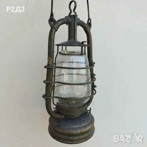 стар газов фенер Фюерханд 201, снимка 2 - Антикварни и старинни предмети - 53850631