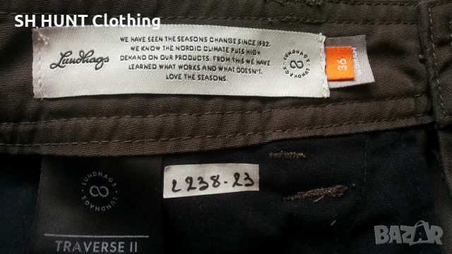 Lundhags TRAVERS ll Stretch Trouser размер 36 / S панталон със здрава и еластична материи - 1351, снимка 15 - Панталони - 51423698