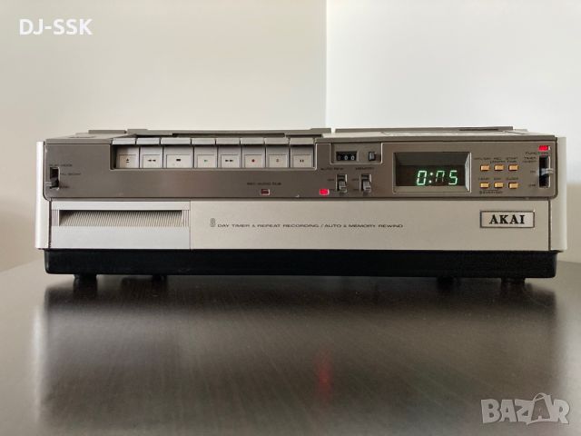AKAI VS-9700EGN VINTAGE RETRO VHS ВИДЕО, снимка 6 - Аудиосистеми - 45482763