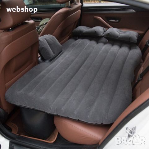 Удобен надуваем матрак приспособен за спане в автомобил AUTO BED + Помпа, снимка 1 - Аксесоари и консумативи - 46255795