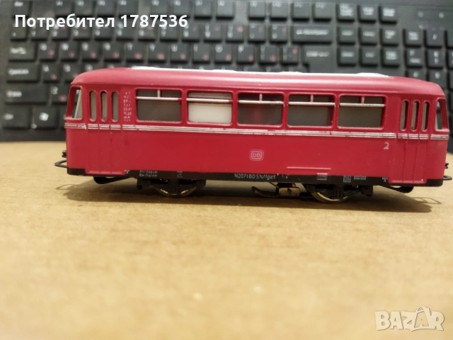 Marklin 3016 HO Scale DB Railbus , снимка 7 - Колекции - 53864667
