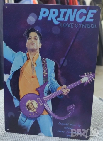 Prince-метална табела (плакет)